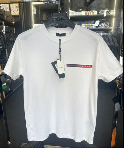 PRADA - T-SHIRT ΛΕΥΚΟ